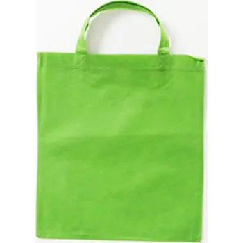 Printwear Netkaná taška s krátkými uchy XT013 Light Green -ca. Pantone 360U-HKS 66 ca. 38 x 42 cm