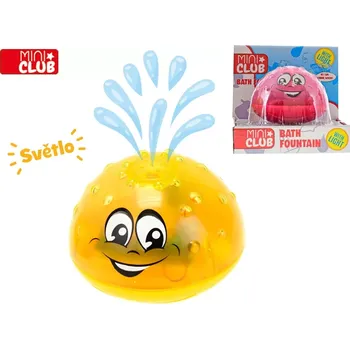 Veselá hračka do vany - červená fontánka