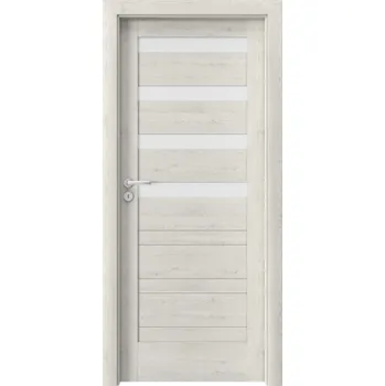Interiérové dveře Porta Doors Interiérové dveře se zárubněmi Verte Home D4 Dekor: borovice norská, Šířka - orientace: 90 cm - levé