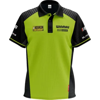 Pánské tričko Tričko Winmau MVG Michael Van Gerwen Tour Polo Shirt 2024 Velikost: XL