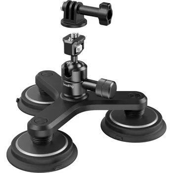 Příslušenství pro videokameru SmallRig Triple Magnetic Suction Cup Mounting Support Kit for Action Cameras 4468