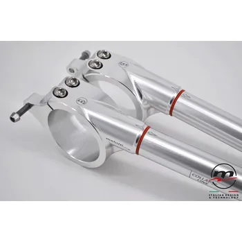 Řídítka Závodní řídítka dvoudílná Melotti Racing pro TRIUMPH STREET TRIPLE 765RS 2017-23