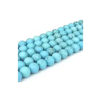 Materiál na výrobu šperku korálek z minerálu tyrkys 8 mm
