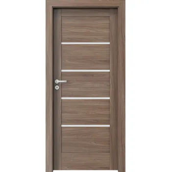 Interiérové dveře Porta Doors Interiérové dveře Verte Home G4 Dekor: ořech verona 2, Šířka - orientace: 70 cm - pravé