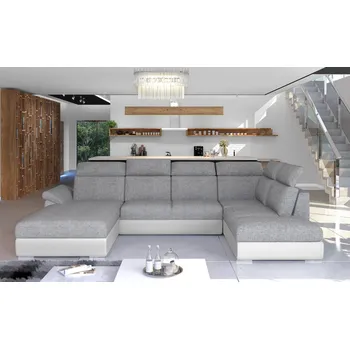 Sedací souprava ImportWorld Rohová rozkládací sedací souprava Lanneva do U - Sawana 21 / Soft 17 (barva potahu) - levá