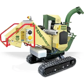 Drtič větví Negri bio R240DKHP20CN (Kubota, pásový podvozek)