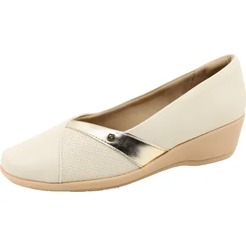 Dámské lodičky Dámské lodičky PICCADILLY 143206-7 off white/gold Velikost: 40