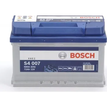 Autobaterie Autobaterie Bosch S4, 12V, 72Ah, 680A, S4 007