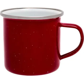 Origin Outdoors Smaltovaný hrnek 360 ml červený