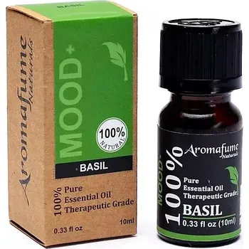 Mood+ Basil 10ml | Esenciální olej z Bazalky (Mood+ Basil je čistý 100% esenciální olej s vůní bylinek. Po staletí vyhledávané aroma bazalky je ideální pro zlepšení vaší nálady a povznesení vašeho ducha. )