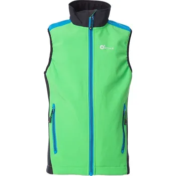 Pánská vesta O'Style PÁNSKÁ SOFTSHELLOVÁ VESTA ATER III zelená 6NJC-5467