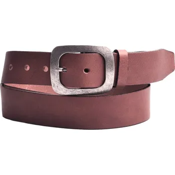 Módní doplněk Dámský kožený pásek 50-R-43 kaštanově hnědý 85 cm