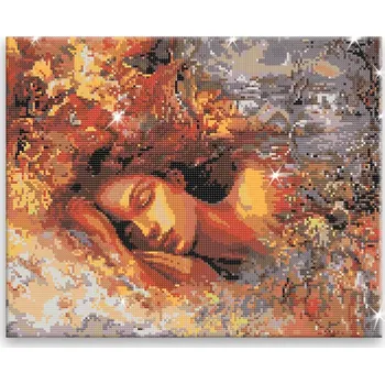 Diamantové malování Diamantové malování - Bohaté snění - 50x40 cm, bez dřevěného rámu - CZ výroba