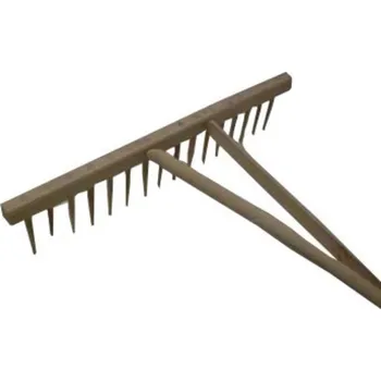 Hrábě Hrábě 14-zub. dřevěné s násadou KLC
