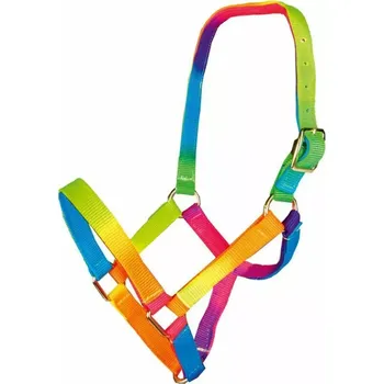 Duhové ohlávka shetty HKM