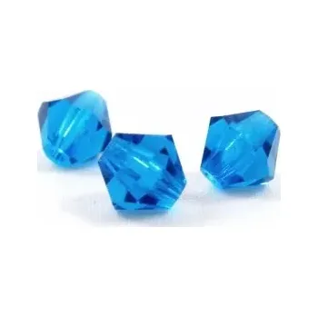 Materiál na výrobu šperku korálek broušený Bicone,6 mm