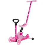 Playtive Dětská koloběžka 4 v 1 (růžová)