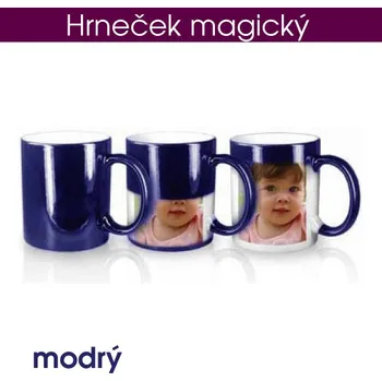 Hrneček magický - modrý - bez krabičky