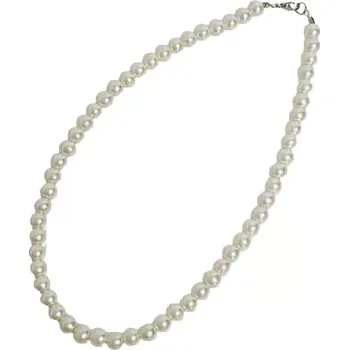 Řetízek Perličkový náhrdelník - krémový