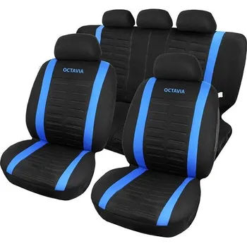 Ochranný autopotah Cappa Madrid Octavia černá/modrá