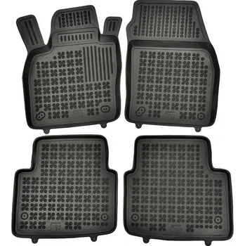 autokoberec Rezaw-Plast gumové koberečky černé s vyšším okrajem Škoda Scala 19- sada 4 ks