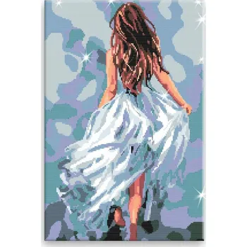 Diamantové malování Diamantové malování - Útěk - 40x60 cm, bez dřevěného rámu - CZ výroba