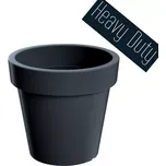 Květináč LEXO ROUND antracit 80 cm