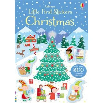 První čtění Little First Stickers Christmas – Kirsteen Robson (EN)