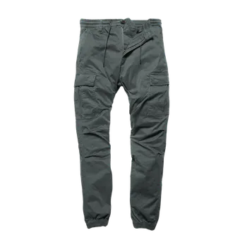 Pánské kalhoty Vintage Industries Vince cargo jogger kalhoty, grey