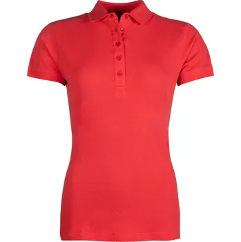 Dámské tričko HKM Triko polo Elisa HKM, dámské, red XXL