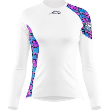 Dámské funkční triko dlouhý rukáv HAWAII bílá Bamboo Ultra
