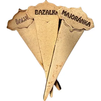 Zahradní dekorace Keramika - Zápich bylinkový