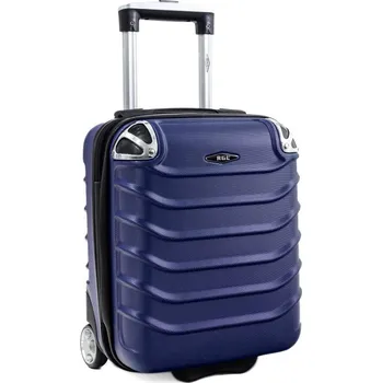 Tmavě modrý prémiový palubní kufr "Premium" - vel. S