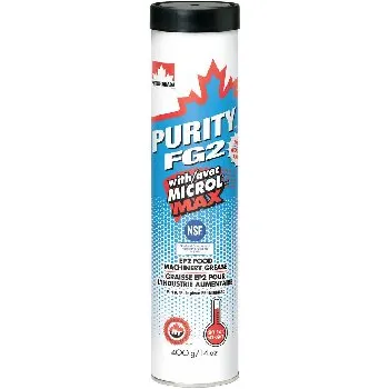 Plastické mazivo PETRO-CANADA PURITY FG2 WITH MICROL GREASE 400g potravinářské plastické mazivo NSF H1