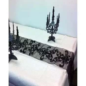 Party dekorace Ubrus - temně černý