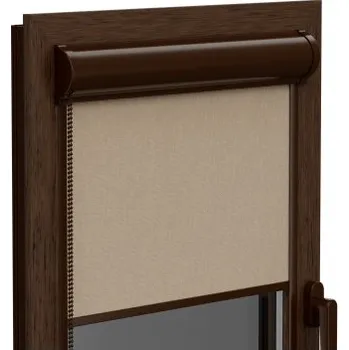 Roleta Roleta Termo (termoizolační) v hliníkové hnědé kazetě Elite řada plus Šedá