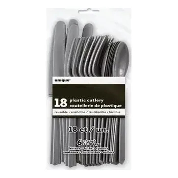 Příbor Příbory stříbrné 18ks (Příbory stříbrné 18ks)