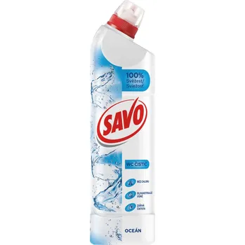 WC čistič Savo WC 700 ml Levandule