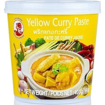 Omáčka Cock Brand Žlutá Thajská Kari Pasta 1kg
