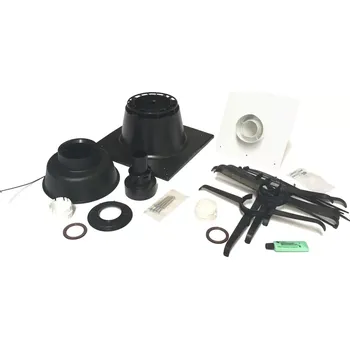 Komín univerzální komínová sada renoSET KOMPAKT DN100/60 - DN60 flex s poklopem