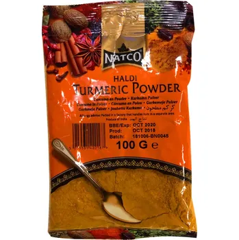Koření Natco Mletá Haldi Kurkuma 100G