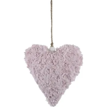 Bytová dekorace Srdce textilní, V|Ego Dekor