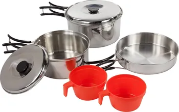 Kempingové nádobí Regatta Compact Cook Set stříbrný