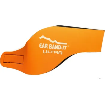 Plavecká čepice Ear Band-It® Ultra Oranžová čelenka na plavání Velikost čelenky: S Čelenka na plavání