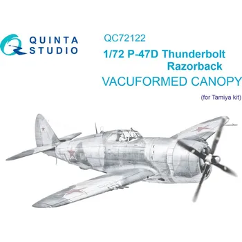Plastikový model 1/72 Vacu canopy P-47D Thunderbolt Razorback (TAM)