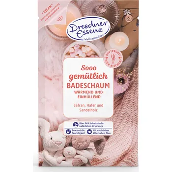 Koupelová sůl Dresdneressenz Zimní koupel - tááákové pohodlí - šafrán & oves & santalové dřevo 60g