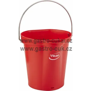 kbelík Vikan Vědro 6 litrů - červená