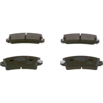 Brzdová destička Sada brzdových destiček, kotoučová brzda BOSCH 0 986 461 396