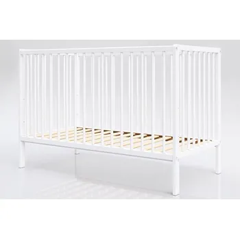 Dětská postýlka Petite&Mars Moony dětská dřevěná postýlka F169311 120 x 60 cm bílá