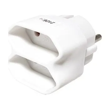 Prodlužovací kabel BACHMANN Rozdvojka 230V, 2x typ C, bílá (921.271) - 19.07.3805